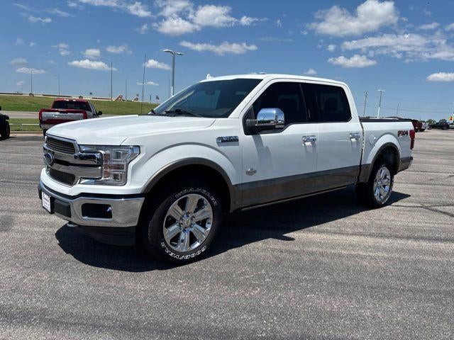 2020 Ford F-150 XL in Star White Metall — front three-quarter view