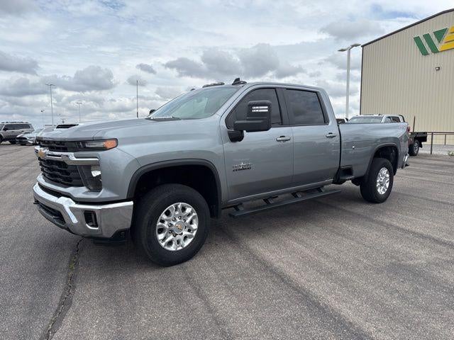 2024 Chevrolet Silverado 3500 HD LT in Sterling Gray Metallic — front three-quarter view