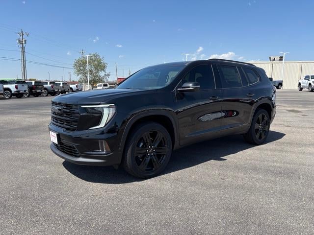 2026 GMC Acadia Elevation in Ebony Twilight Metallic — front three-quarter view
