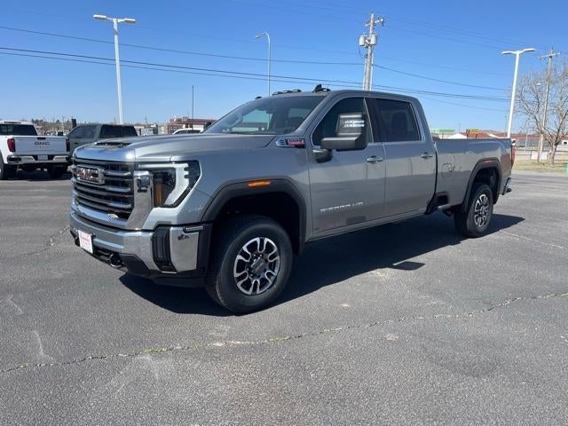 2026 GMC Sierra 2500 HD SLE in Sterling Metallic — front three-quarter view